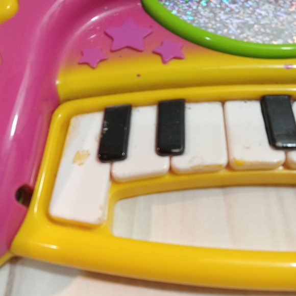 1999 Barney the Dinosaur Playskool Song Magic CD Spin Keyboard RARE - Picture 13 of 13